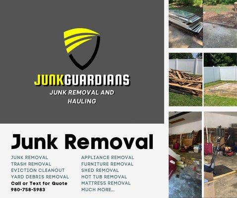 Junk removal rock hill