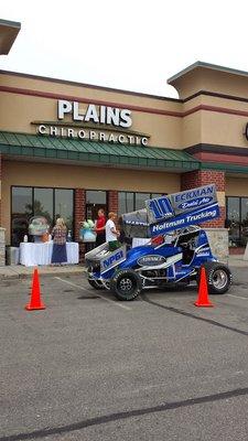 Pictured is Bob Martin's sprint car at our 5 year anniversary party.