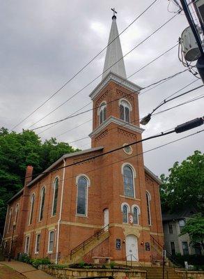 Facade for Galena United Methodist Church