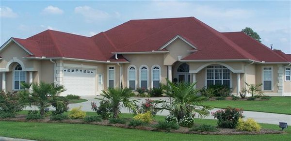 Goldsboro stucco house