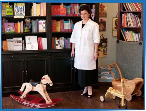 Dr Roma Franzia in her office reception