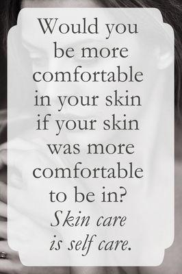 Skin care is self care. ‍