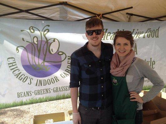 Visit us at the Green City Market on Saturdays!