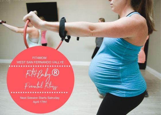 New prenatal FIT4BABY® sessions every 6 weeks!