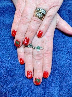 Gel Nail Design by Jennifer