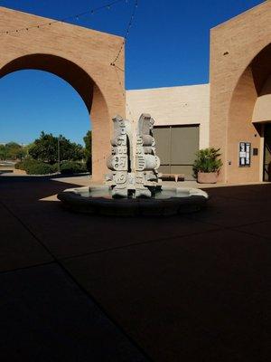 Courtyard of West Center.