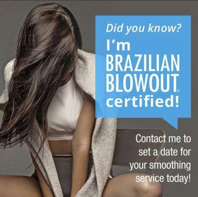 Brazilian Blowout Certified Stylist