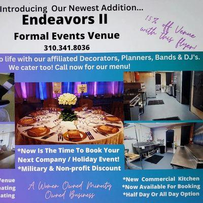 Endeavors Performing Arts & Special Events Venue