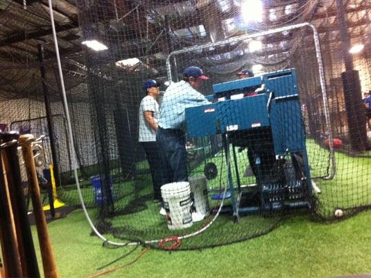 The batting cage