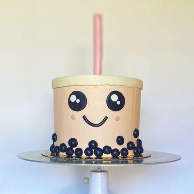 Boba cake