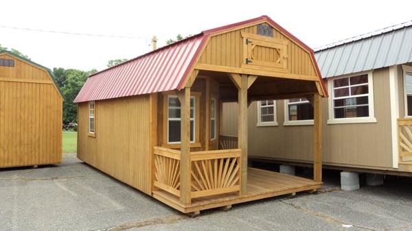 12' x 24' Deluxe Playhouse Package w/Working Loft Door.