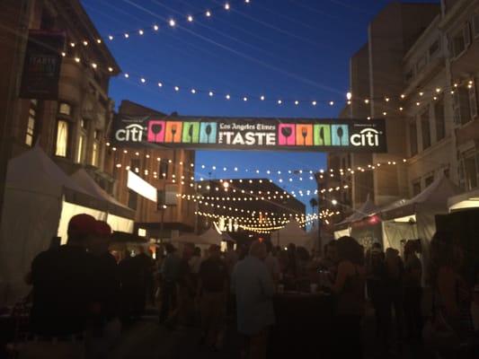 Co-Produced the Taste at Paramount Pictures Labor Day Weekend