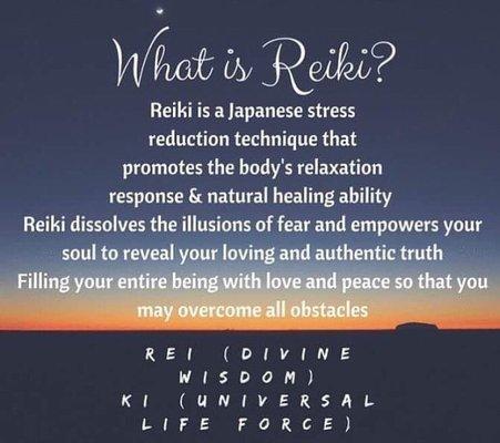 I get asked all the time "What is Reiki?"