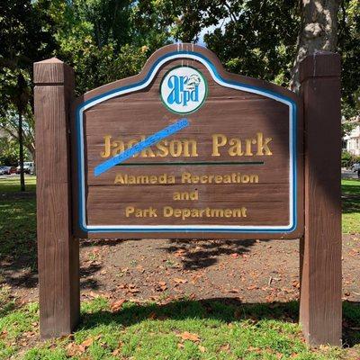 Formerly known as Jackson Park renamed as Chochenyo Park in 2021.