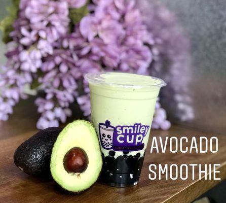 Avocado Smoothie with Boba