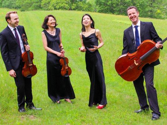 The resident Garth Newel Piano Quartet has performed throughout the U.S. and on five continents.