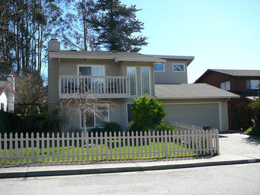 Soquel home in a quiet central county neighborhood