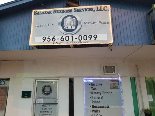 SBS Income Tax Notary Public