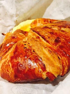 Delicious Egg & Cheese Croissant.