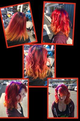 I love clients that love color