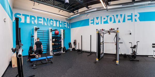 Personal training studio