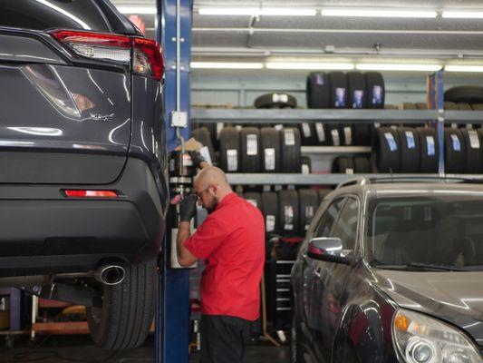 Car Tire Inspection