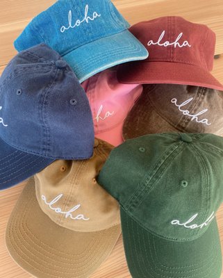 Aloha hats galore