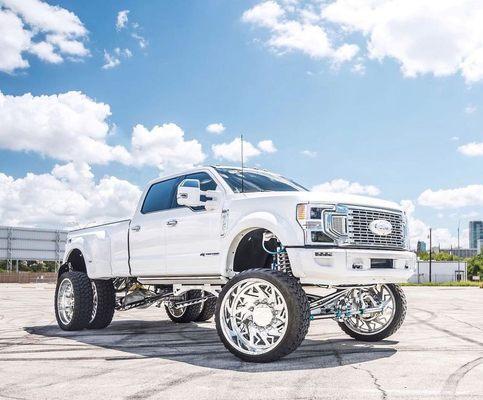 TRUCK WAS BUILT BY DIESELS OF DALLAS