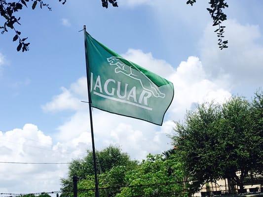 Keep a Look out for the jaguar flag if your heading our way .