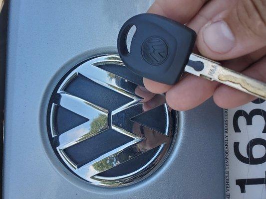 VW jetta 2013 key made