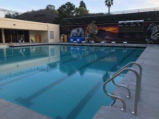 New renovated pool. 9 lanes 7 feet deep!