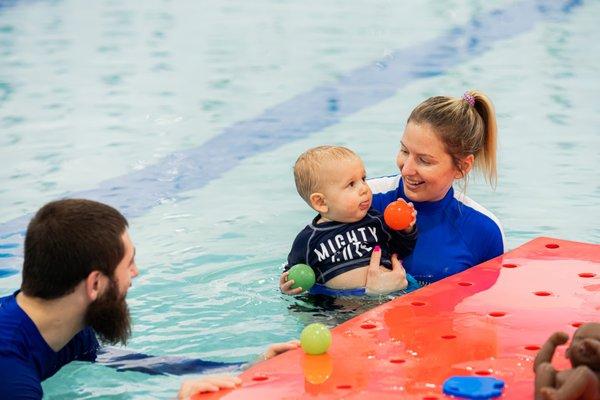 Enjoy our Baby Blue swimming program - Ages 3 Months to 3 Years