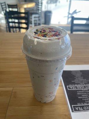 Birthday cake shake