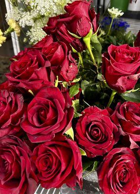 Roses for sale at The Flower Basket