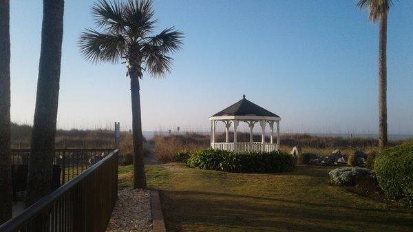 Gazebo at the Blockade Runner