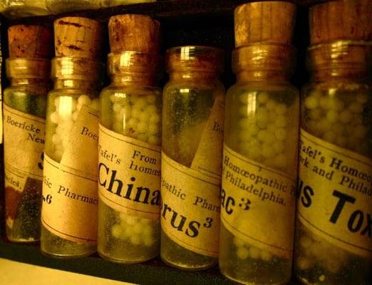 Antique Homeopathic Remedy Vials