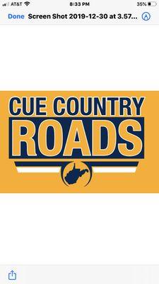 Cue Country Roads T-Shirt