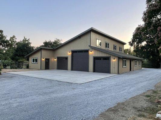 Very happy with the garage that Mike and Dane designed for me..