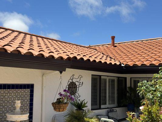 New tile roof.