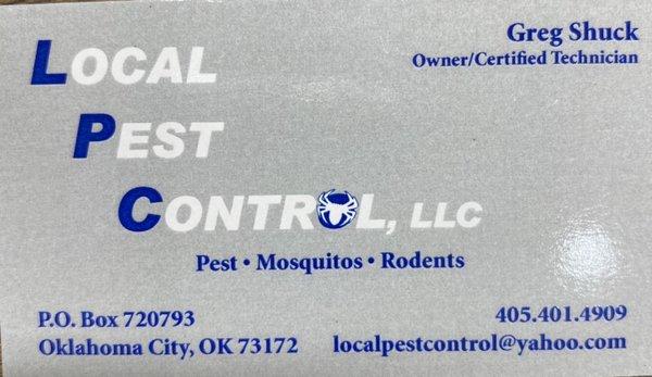 Local Pest Control, LLC