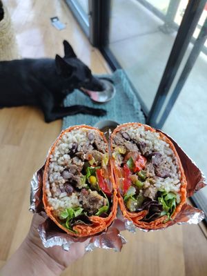 Freebirds Steak Burrito