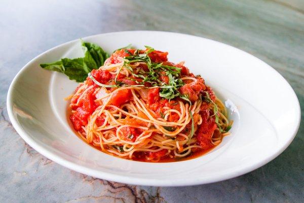 Tomato Basil with Angel Hair Pasta