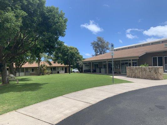 Our main lawn and community room is where most of our Senior activities are held.