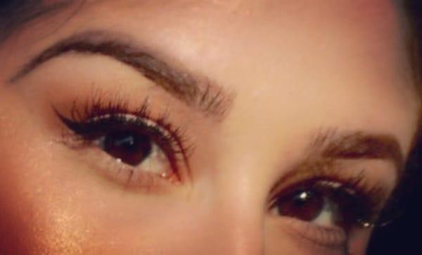 Lashes are beautiful, but really make a statement after makeup is done !