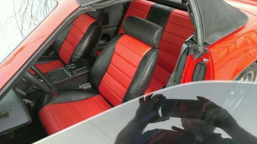 Custom Seat Covers courtesy of Eastland Upholstery