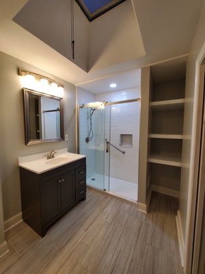 Bathroom remodel