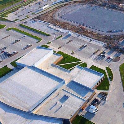 The new Liberty High School Campus, in N. Liberty, IA