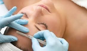 Dermaplaning Treatment removes dead skin and all facial hair to reveal a youthful hydrated glow.