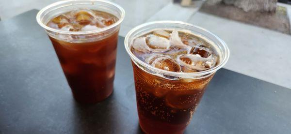 Iced Americano, Cold Brew Soda