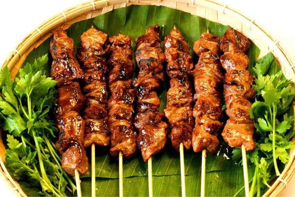 Pork BBQ Skewers